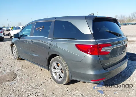 2018 Honda Odyssey Ex-L из США, поврежденный, VIN 5FNRL6H75JB068929